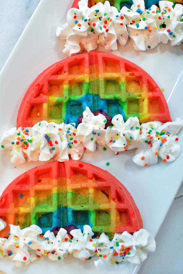 Crafting Perfect Rainbow Waffles: A Step-by-Step Guide